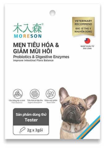 Men Tiêu Hoá - Giảm Mùi Hôi 3 gói dùng thử